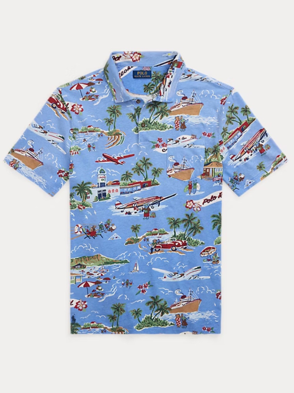 POLO Ralph Lauren Surf Linen Cotton Shirt, NWT